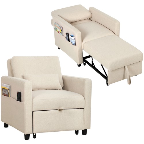 Homcom poltrona letto 1 - 3,