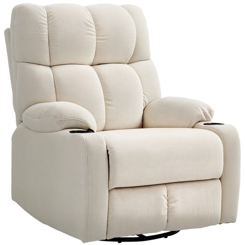 Homcom poltrona reclinabile - poltrona,