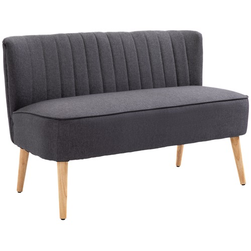 Homcom divanetto posti - divanetto, 2