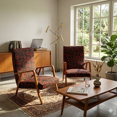 Poltrone vintage faggio - vintage,