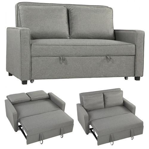 Homcom divano letto - divano, 3