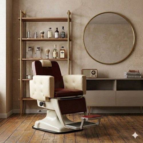 Poltrona barbiere vintage - da,