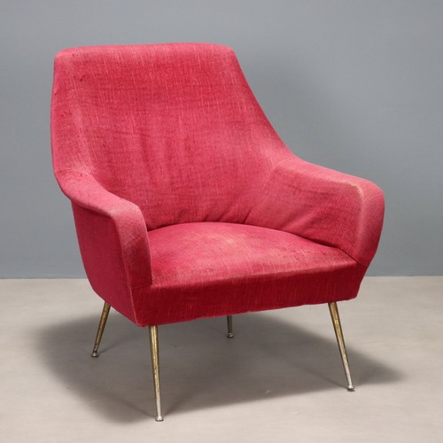 Poltrona vintage ottone - poltrona,