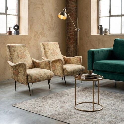 Poltrone vintage tessuto - vintage,