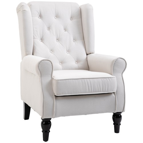 Homcom poltrona velluto da - in,