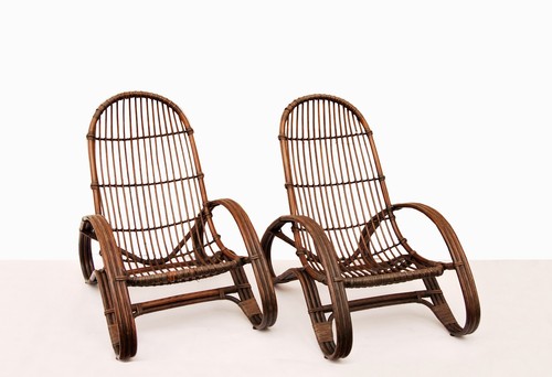 Coppia poltrone vintage - di,