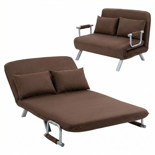 Homcom divano letto posti - divano, 2