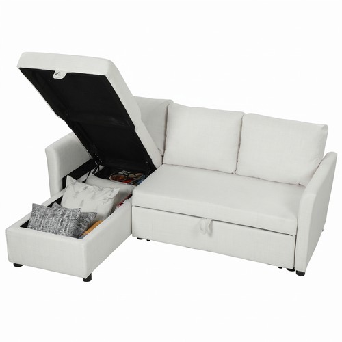 Homcom divano letto effetto - divano,